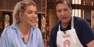 El blooper de Maxi López en MasterChef Celebrity y la burla de Wanda Nara: “Está al revés”