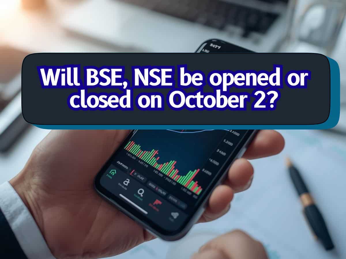 Stock Market Holiday: Will BSE, NSE be opened or closed on October 2 for Mahatma Gandhi Jayanti, Dussehra 2025? Check out full holiday list