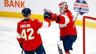 Panthers cap celebration, get back to work with win against Blackhawks