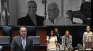 Guardaron minuto de silencio en el Senado por don Víctor Cruz Russek