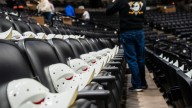 Ducks hand out Wild Wing mask as fan giveaway