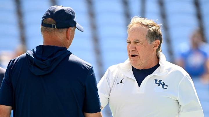 Bill Belichick has no plans to leave UNC football