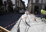 Villaviciosa ejecuta mejoras en la accesibilidad del casco antiguo