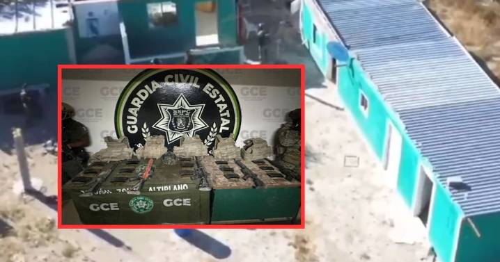 Hallan presunto campo de adiestramiento del crimen organizado en Cedral, San Luis Potosí