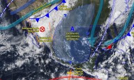 Fuertes lluvias y frío en México del 13 al 15 de octubre