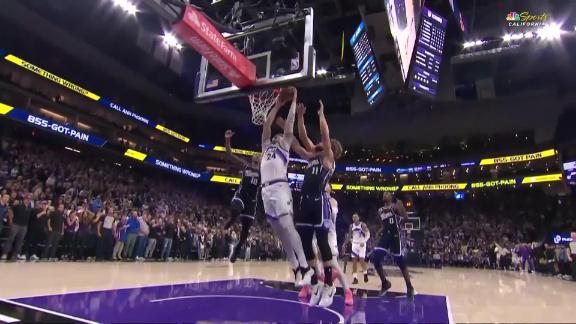 Sabonis helps Kings hold off Jazz for 105