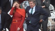 Un "animado" Núñez Feijóo en la recepción del Palacio Real, sin Sánchez en los corrillos