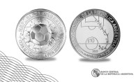 Banco Central lanza moneda FIFA 2026 y borra a Maradona del homenaje