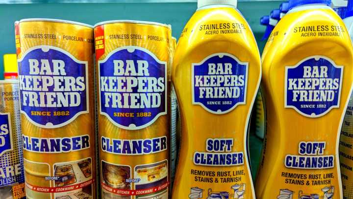 The One Place You Haven't Thought To Clean With Bar Keepers Friend But You Should