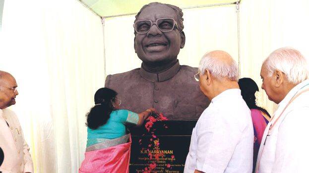 KR Narayanan's life should inspire us: President