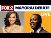 Sheffield, Kinloch debate as election day creeps up in Detroit mayoral race