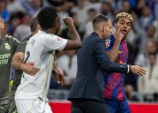 Final con bochinche en el clásico Real Madrid vs. Barcelona, Vinicius Jr y Lamine Yamal los protagonistas
