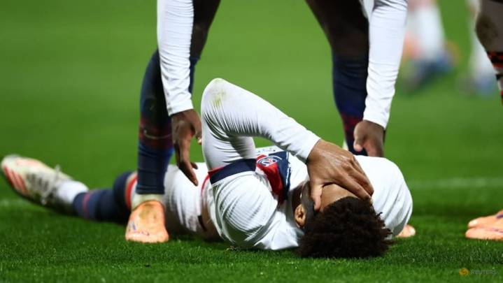 PSG forward Doue out with thigh injury, will miss Bayern clash