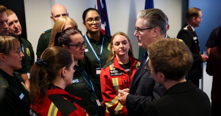 'Thank you so much for what you did': Sir Keir Starmer praises Greater Manchester's first responders after synagogue terror attack