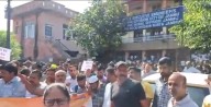PHE daily wagers hold protests in Jammu, demand tabling of report on regularisation in J