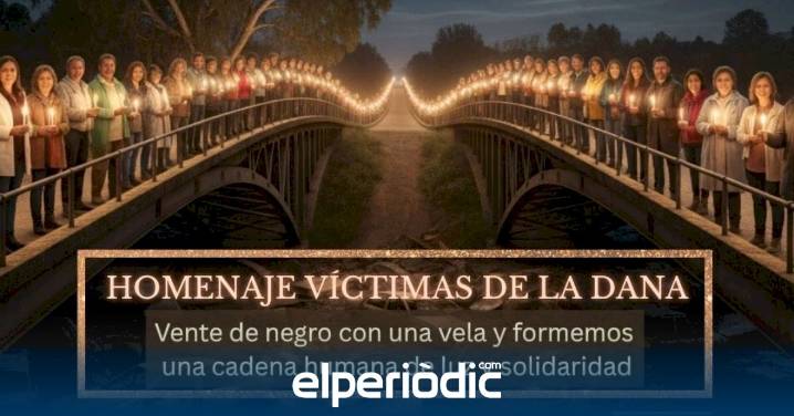 Paiporta recordará a las víctimas de la DANA con una cadena humana y un homenaje un año después de la tragedia