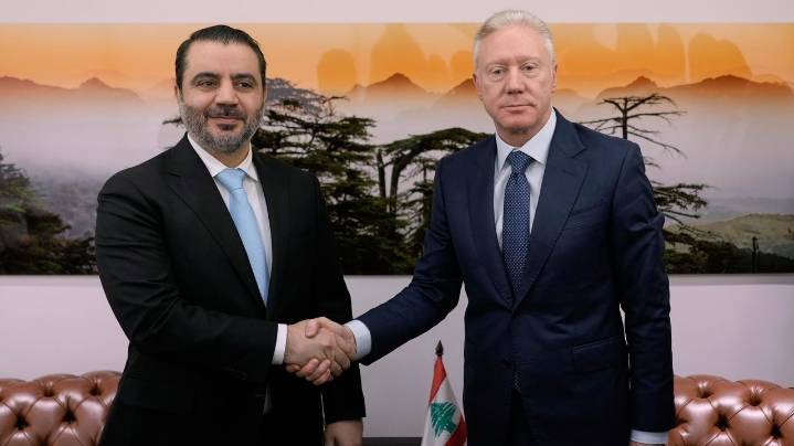 Syria's foreign minister visits Lebanon as the two nations seek to rebuild ties after Assad's ouster