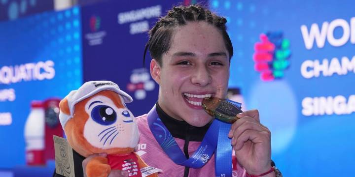 El clavadista mexicano Osmar Olvera hace historia y es nominado al premio Atleta del Año 2025
