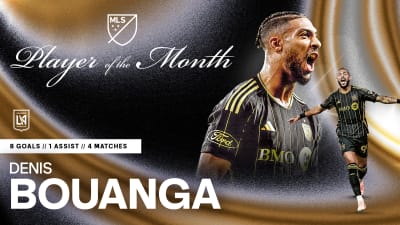 LAFC's Denis Bouanga named MLS Player of the Month