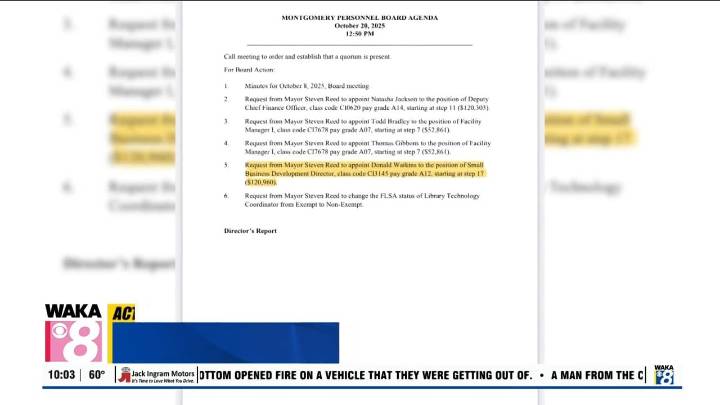 Montgomery Mayor Requests Approval to Hire Ex-Fraud Convict as City's Director of Small Business Development