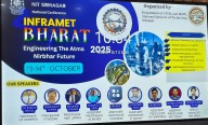‘Inframet Bharat’ conference concludes at NIT Srinagar with focus on sustainable Innovation