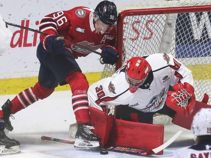  It’s a point the Windsor Spitfires were fortunate to secure. 