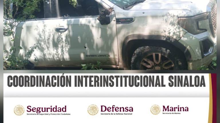 Enfrentamiento entre civiles y militares en Elota deja dos abatidos y armamento asegurado