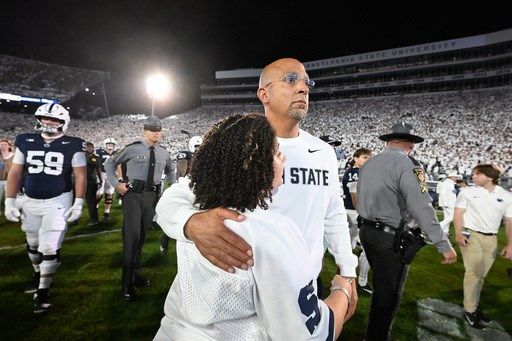 Penn State fires coach James Franklin amid midseason freefall in a lost season