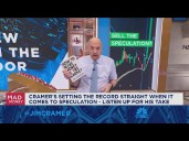 Odds of these speculative stocks making you money seems very slim, says Jim Cramer