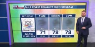 Turning breezy, monitoring weekend rain potential and Halloween chill down