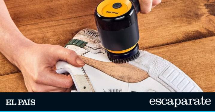 No metas tus zapatillas en la lavadora: este cepillo eléctrico superventas las limpia sin dañarlas