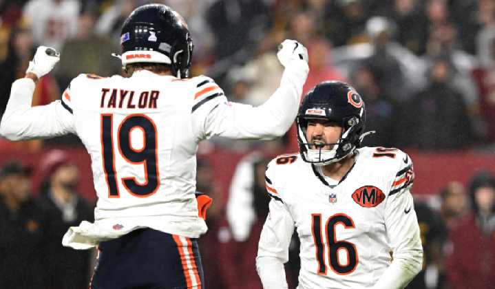 Chicago le arrebata la victoria a Commanders con gol de campo de último segundo de Jake Moody