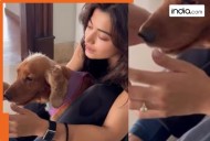 Rashmika Mandanna gives sneak peek of her big shiny diamond ring after engagement with Vijay Deverakonda, Fans say 'Hogai booking pakki'