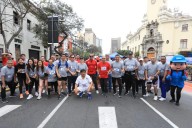 Ministro Juan Manuel Cavero lideró Carrera 7K que promueve la salud y motivación laboral