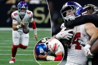 Butterfinger Giants destroyed by turnovers in brutal loss to Saints