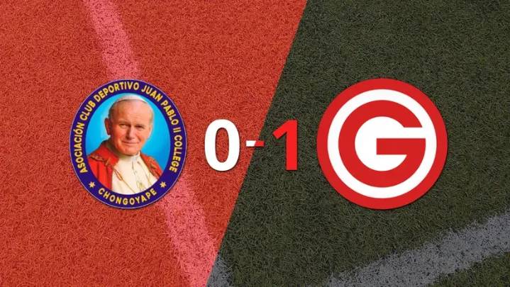 Liga 1: Deportivo Garcilaso ganó por 1-0 a Juan Pablo II con el gol de Pablo Erustes