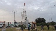 Chiclayo: instalan escultura del papa León XIV en el ingreso sur de Chiclayo [VIDEO]