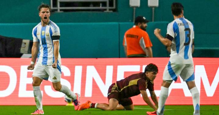 Sin Messi, la Selección Argentina le gana 1