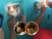 “Quémenlos vivos”: video muestra agresiones a delincuentes presos por muerte de niño en Recoleta