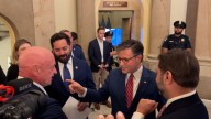 Video shows hallway confrontation between Senate Dems and House Speaker Johnson