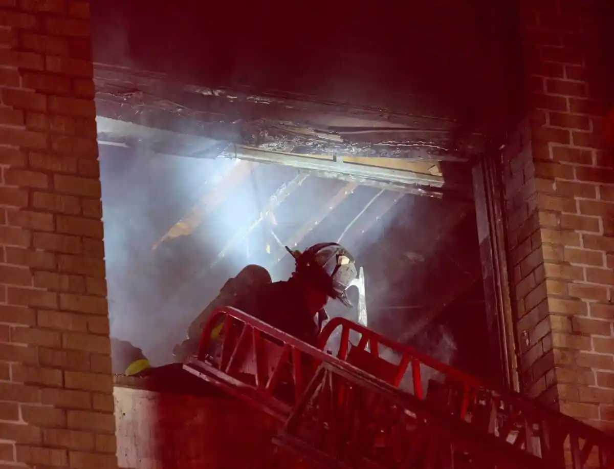 Four civilians injured during early morning fire at Bland Houses in Flushing Thursday: FDNY