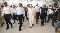 Ashwini Vaishnaw reviews facilities at newly built Yatri Suvidha Kendra in Delhi