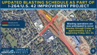 Drivers warned: I-264 blasting to bring delays near Brownsboro Road
