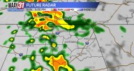 Widespread rain and storms tomorrow