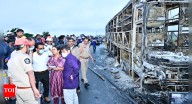‘We shattered windows to survive’: Survivors recount terrifying Andhra Pradesh bus blaze; 20 dead
