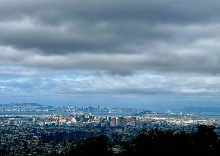 Rainy Bay Area weather about to give way to sunny weekend