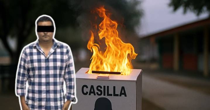 Quemó casillas en plena jornada electoral: capturan al presunto responsable tras cuatro años prófugo