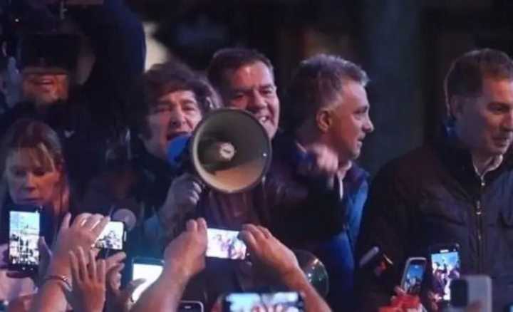 Acto de LLA en Mar del Plata: Milei habló menos de 5 minutos