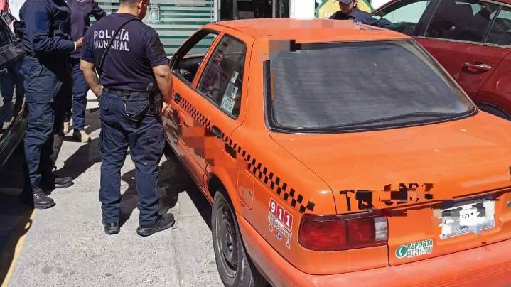 Taxista pasado de copas fue detenido en el centro