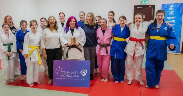 Hamilton Judo Club's Simone Hamill hailed at national awards for volunteering role
